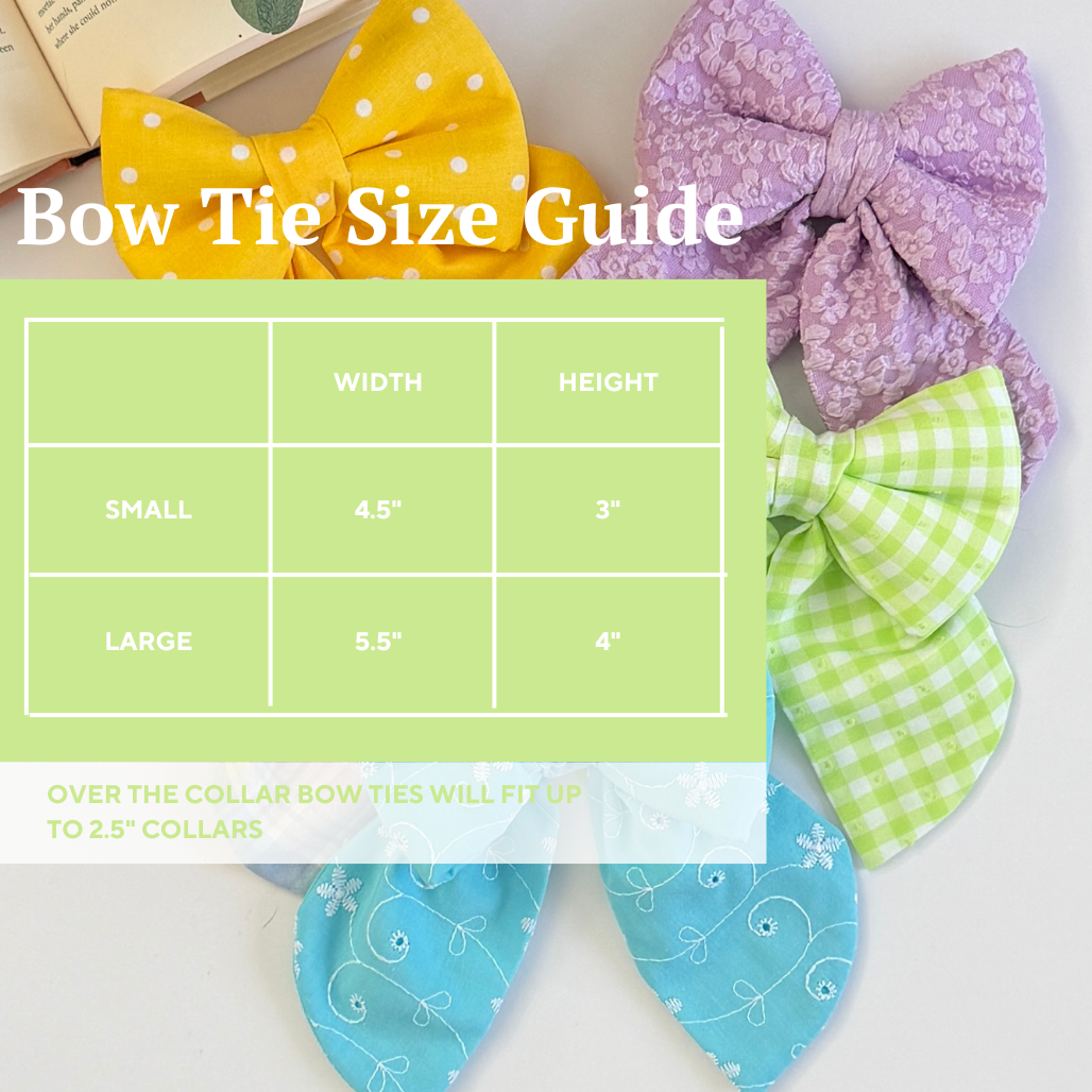 spring dog bow size guide