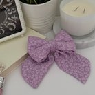 Lilac Lace purple handmade dog bow accessory for stylish dogs